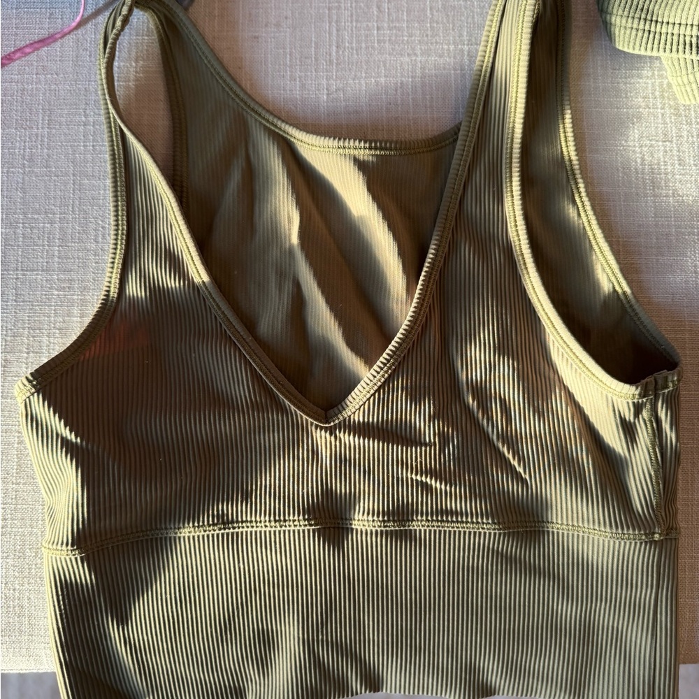 Lululemon ribbed reversible tank